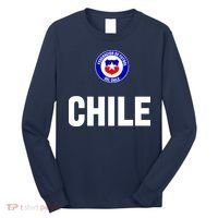 Chile Chilean Flag Soccer Futbol Long Sleeve Shirt thumb 0