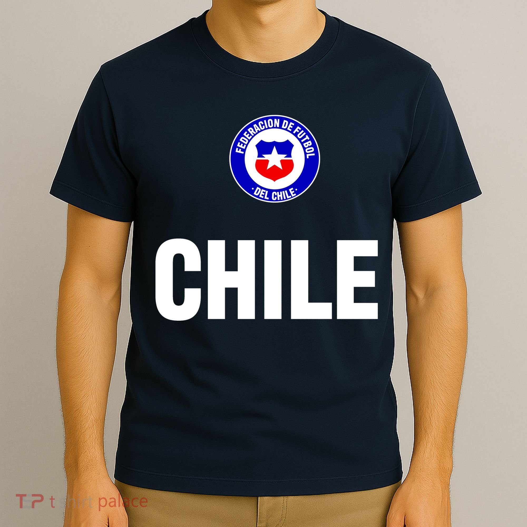 Chile Chilean Flag Soccer Futbol T-Shirt