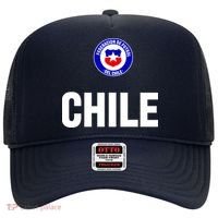 Chile Chilean Flag Soccer Futbol Hat thumb 0
