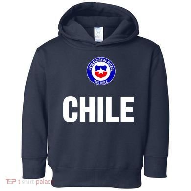 Chile Chilean Flag Soccer Futbol Toddler Hoodie