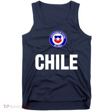 Chile Chilean Flag Soccer Futbol Tank Top