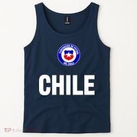 Chile Chilean Flag Soccer Futbol Tank Top thumb 2