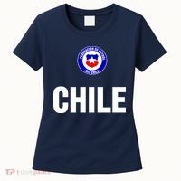 Chile Chilean Flag Soccer Futbol Women's T-Shirt thumb 0