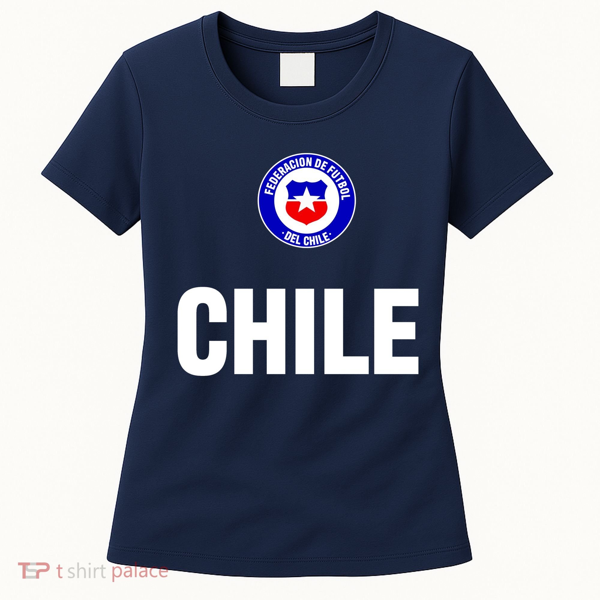 Chile Chilean Flag Soccer Futbol Women's T-Shirt