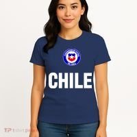 Chile Chilean Flag Soccer Futbol Women's T-Shirt thumb 4