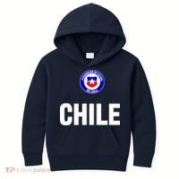 Chile Chilean Flag Soccer Futbol Kids Hoodie thumb 0