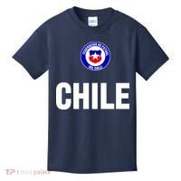 Chile Chilean Flag Soccer Futbol Kids T-Shirt thumb 0