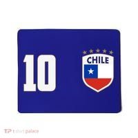 Chile Flag Shield Logo Futbol Soccer World Cup Mousepad thumb 0
