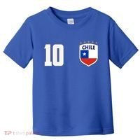 Chile Flag Shield Logo Futbol Soccer World Cup Toddler T-Shirt thumb 0