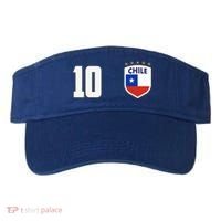 Chile Flag Shield Logo Futbol Soccer World Cup Visor thumb 0