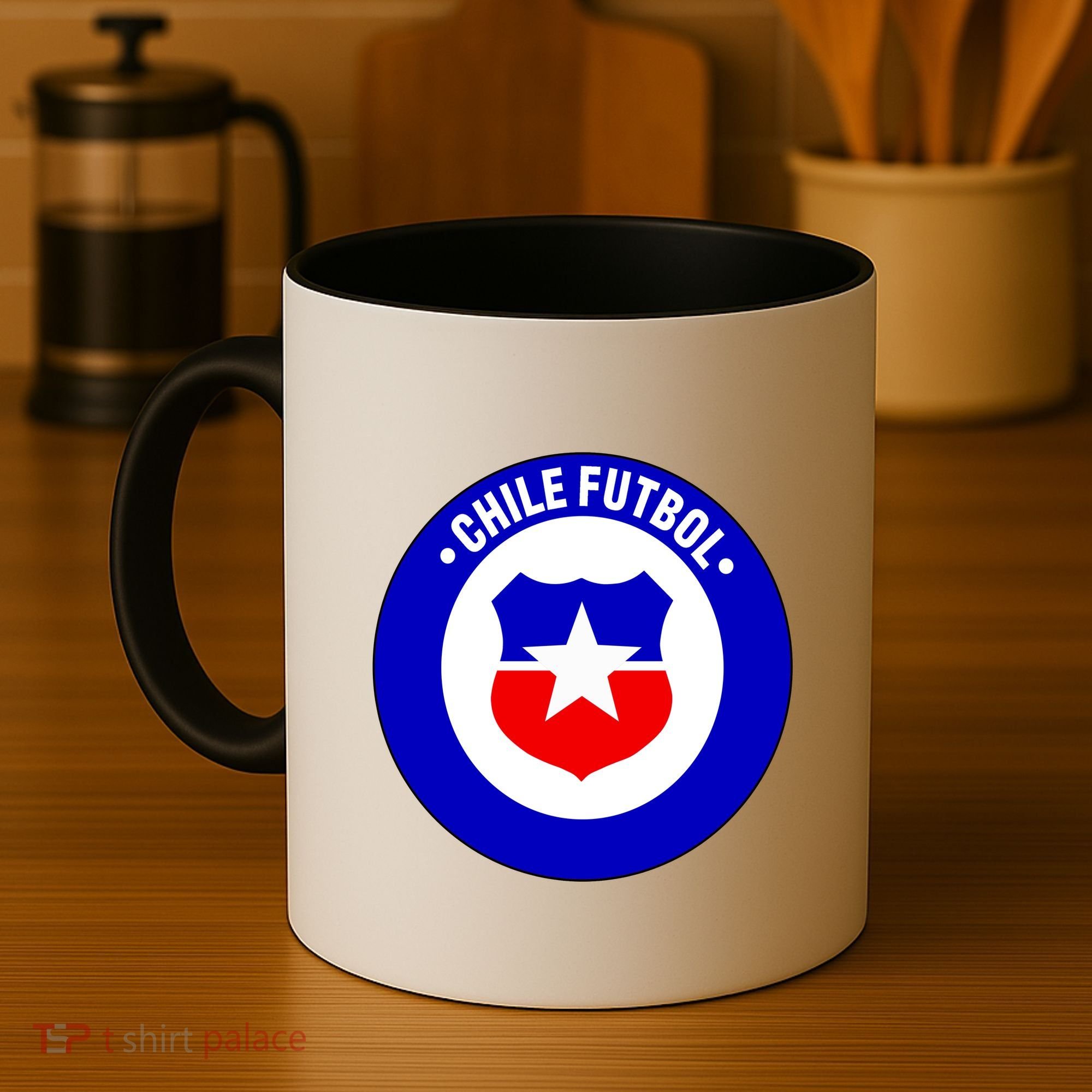 Chile Futbol Soccer Retro National Team Coffee Mug