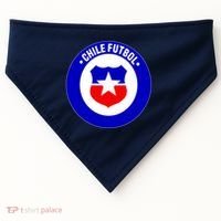 Chile Futbol Soccer Retro National Team USA-Made Doggie Bandana thumb 0
