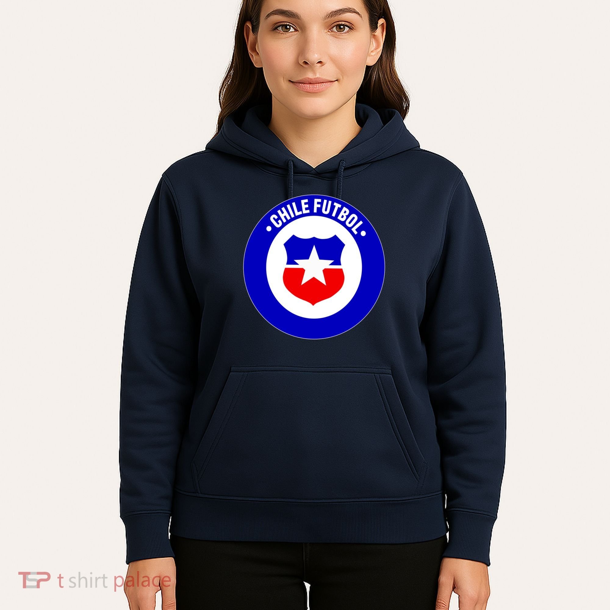 Chile Futbol Soccer Retro National Team Hoodie