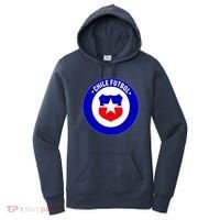 Chile Futbol Soccer Retro National Team Women's Hoodie thumb 0