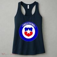Chile Futbol Soccer Retro National Team Women's Tank Top thumb 3