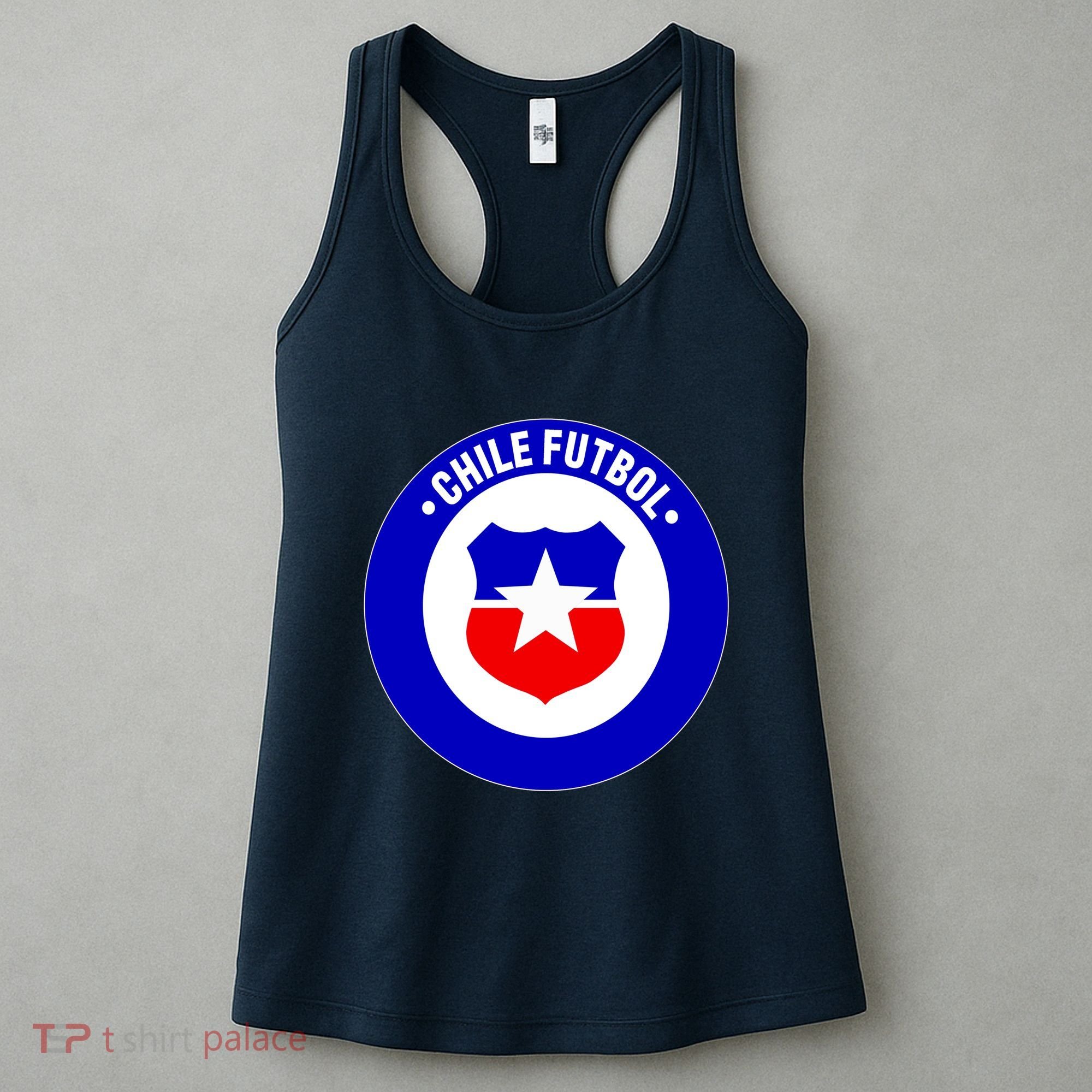 Chile Futbol Soccer Retro National Team Women's Tank Top