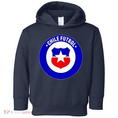 Chile Futbol Soccer Retro National Team Toddler Hoodie