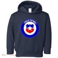 Chile Futbol Soccer Retro National Team Toddler Hoodie thumb 0