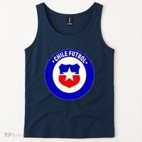 Chile Futbol Soccer Retro National Team Tank Top thumb 2