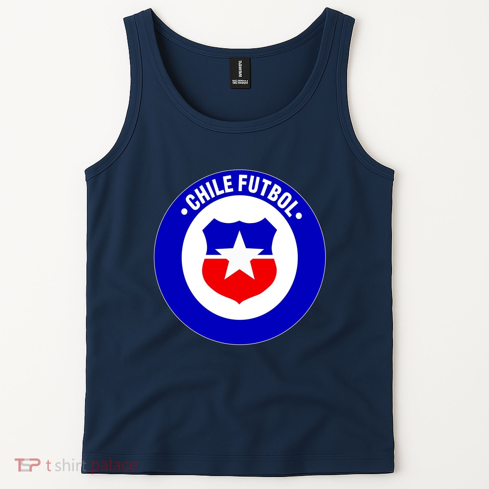 Chile Futbol Soccer Retro National Team Tank Top