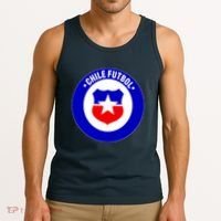 Chile Futbol Soccer Retro National Team Tank Top thumb 3