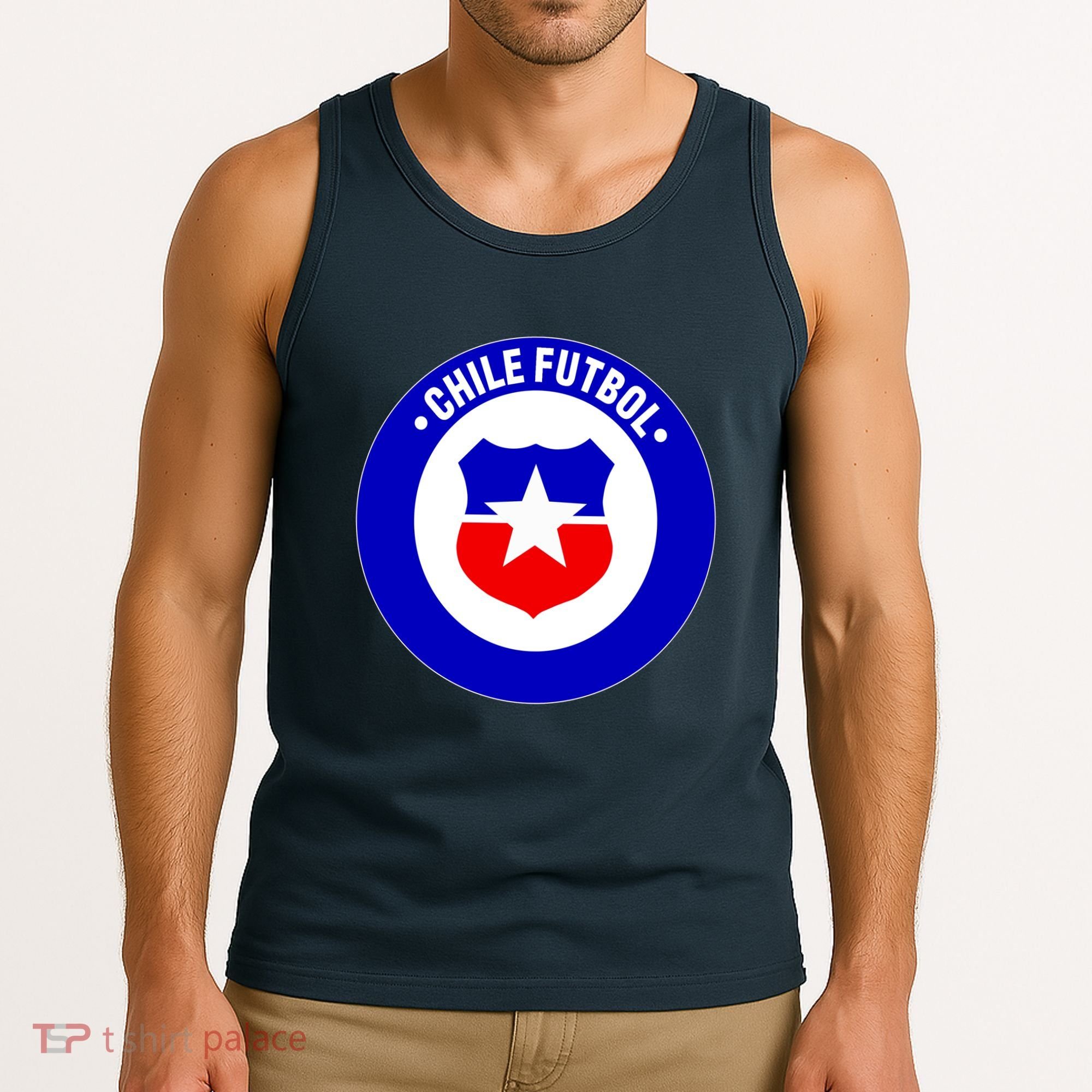Chile Futbol Soccer Retro National Team Tank Top
