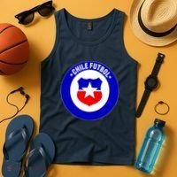 Chile Futbol Soccer Retro National Team Tank Top thumb 4