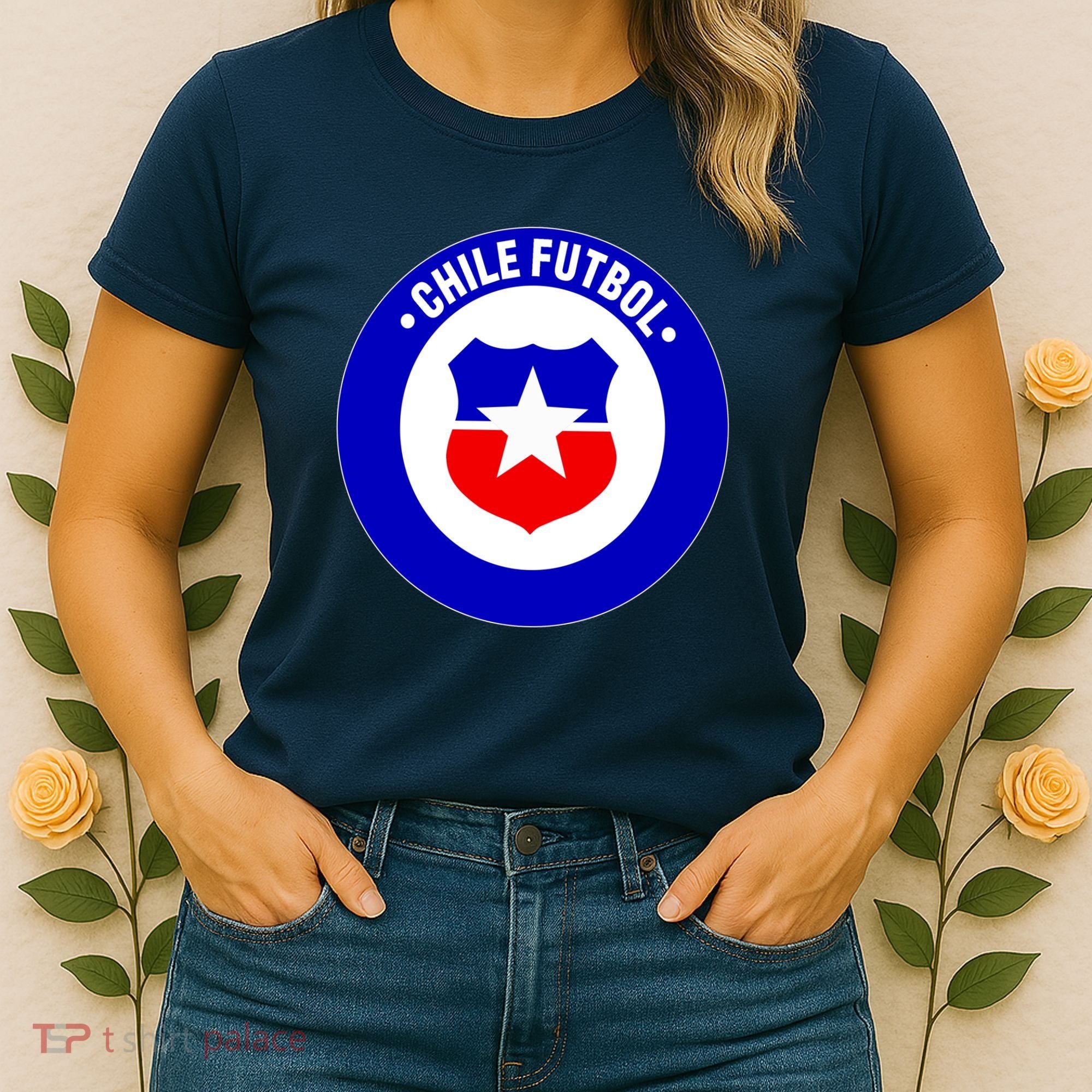 Chile Futbol Soccer Retro National Team Women's T-Shirt