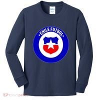 Chile Futbol Soccer Retro National Team Kids Long Sleeve Shirt thumb 0