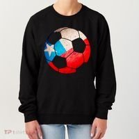 Chile Soccer Ball Flag Women's Sweatshirt thumb 0