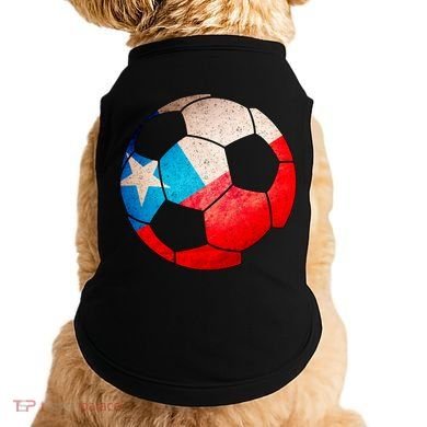 Chile Soccer Ball Flag Doggie Tank