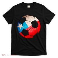 Chile Soccer Ball Flag T-Shirt thumb 0