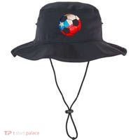 Chile Soccer Ball Flag Bucket Hat thumb 0