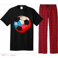 Chile Soccer Ball Flag Pajama Set thumb 0