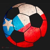 Chile Soccer Ball Flag Women's Hoodie thumb 2