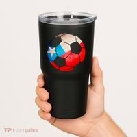 Chile Soccer Ball Flag Tumbler thumb 2