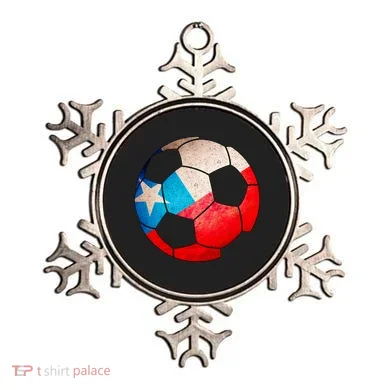 Chile Soccer Ball Flag Ornament