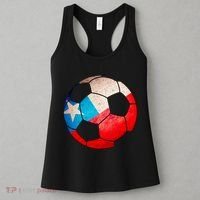 Chile Soccer Ball Flag Women's Tank Top thumb 3
