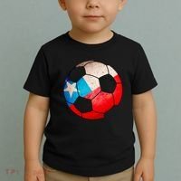 Chile Soccer Ball Flag Toddler T-Shirt thumb 2