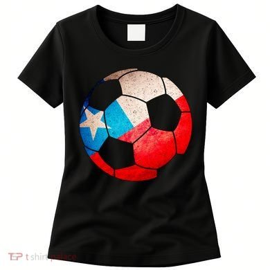 Chile Soccer Ball Flag Women's T-Shirt