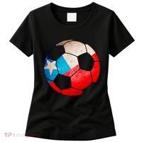 Chile Soccer Ball Flag Women's T-Shirt thumb 0