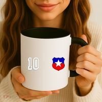 Chile Soccer La Roja Jersey Number 10 Coffee Mug thumb 3