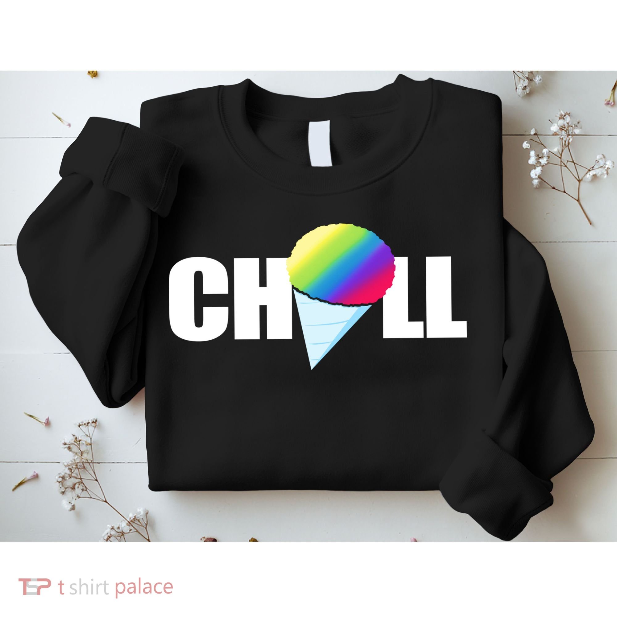 Chill Snowcone Retro Sweatshirt