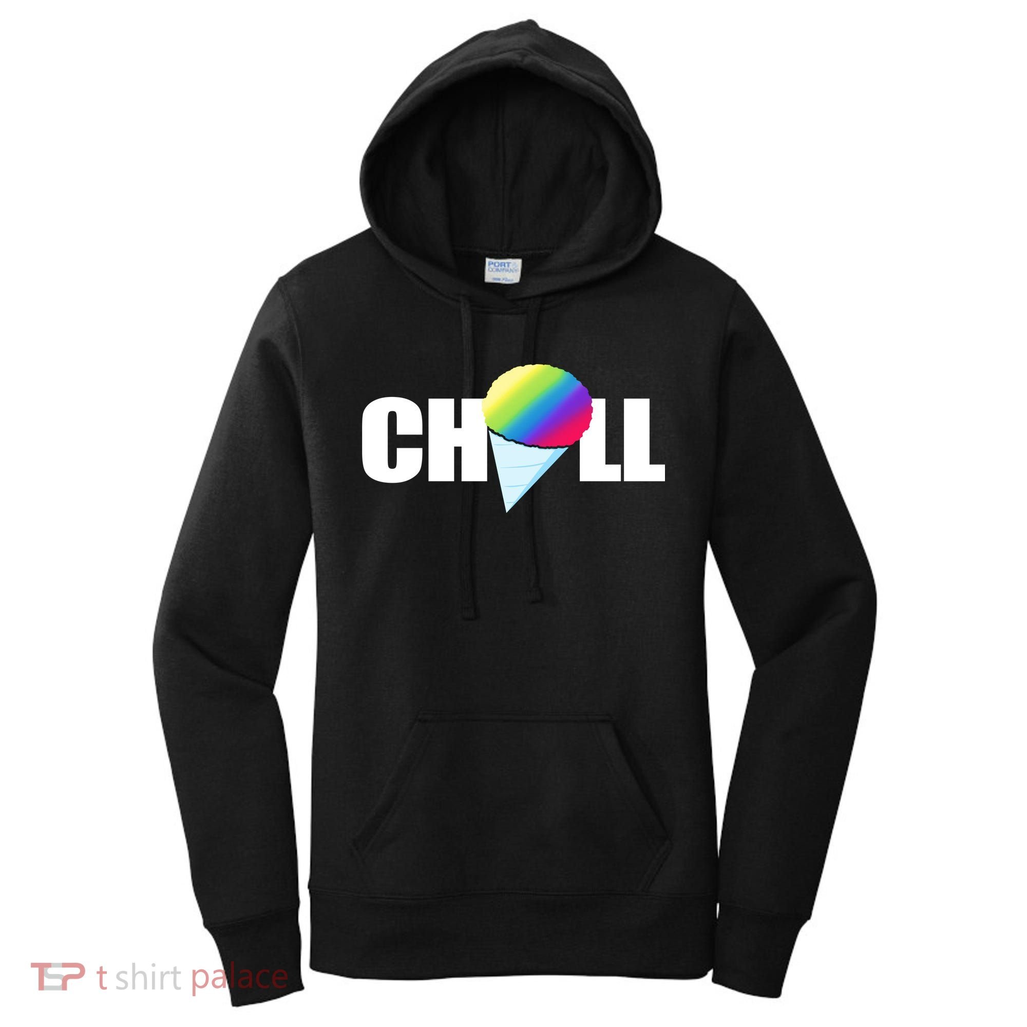 Chill Snowcone Retro Women's Hoodie