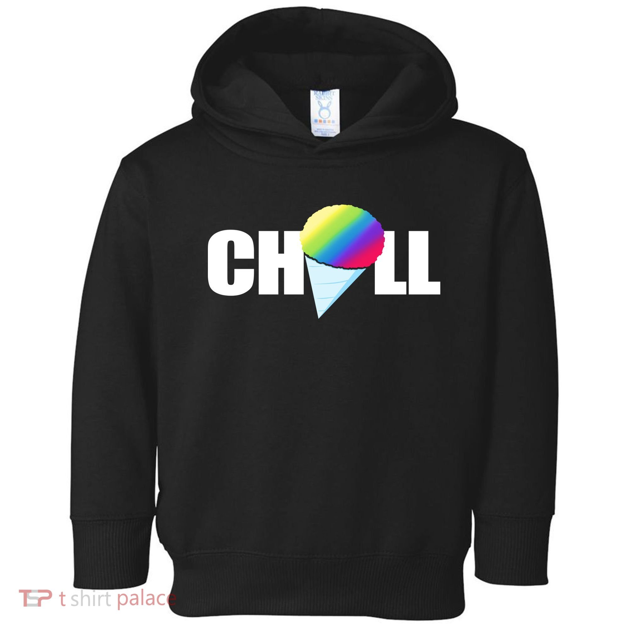 Chill Snowcone Retro Toddler Hoodie