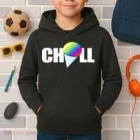 Chill Snowcone Retro Kids Hoodie thumb 2