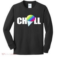 Chill Snowcone Retro Kids Long Sleeve Shirt thumb 0