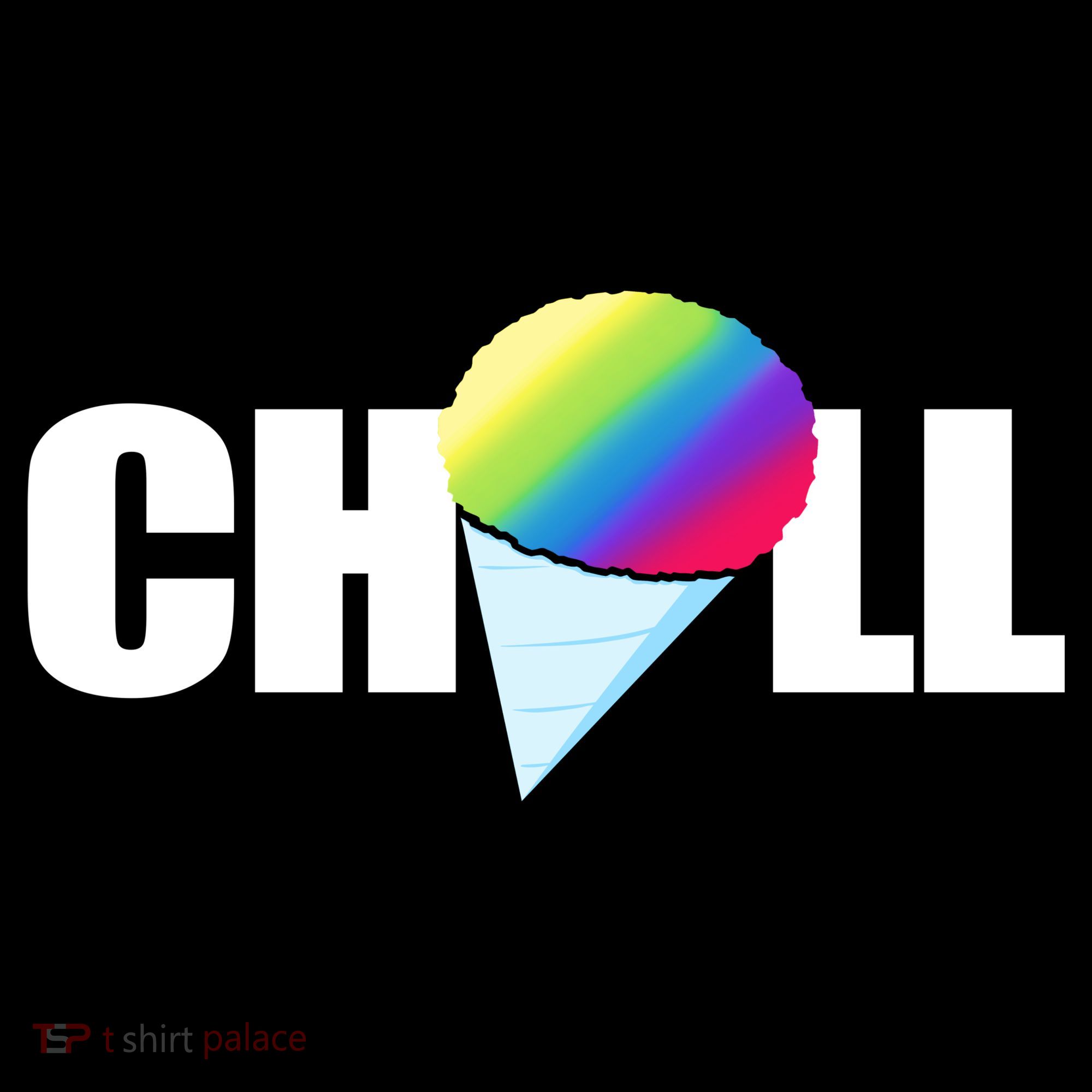 Chill Snowcone Retro Kids Long Sleeve Shirt