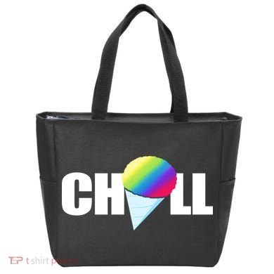 Chill Snowcone Retro Tote Bag