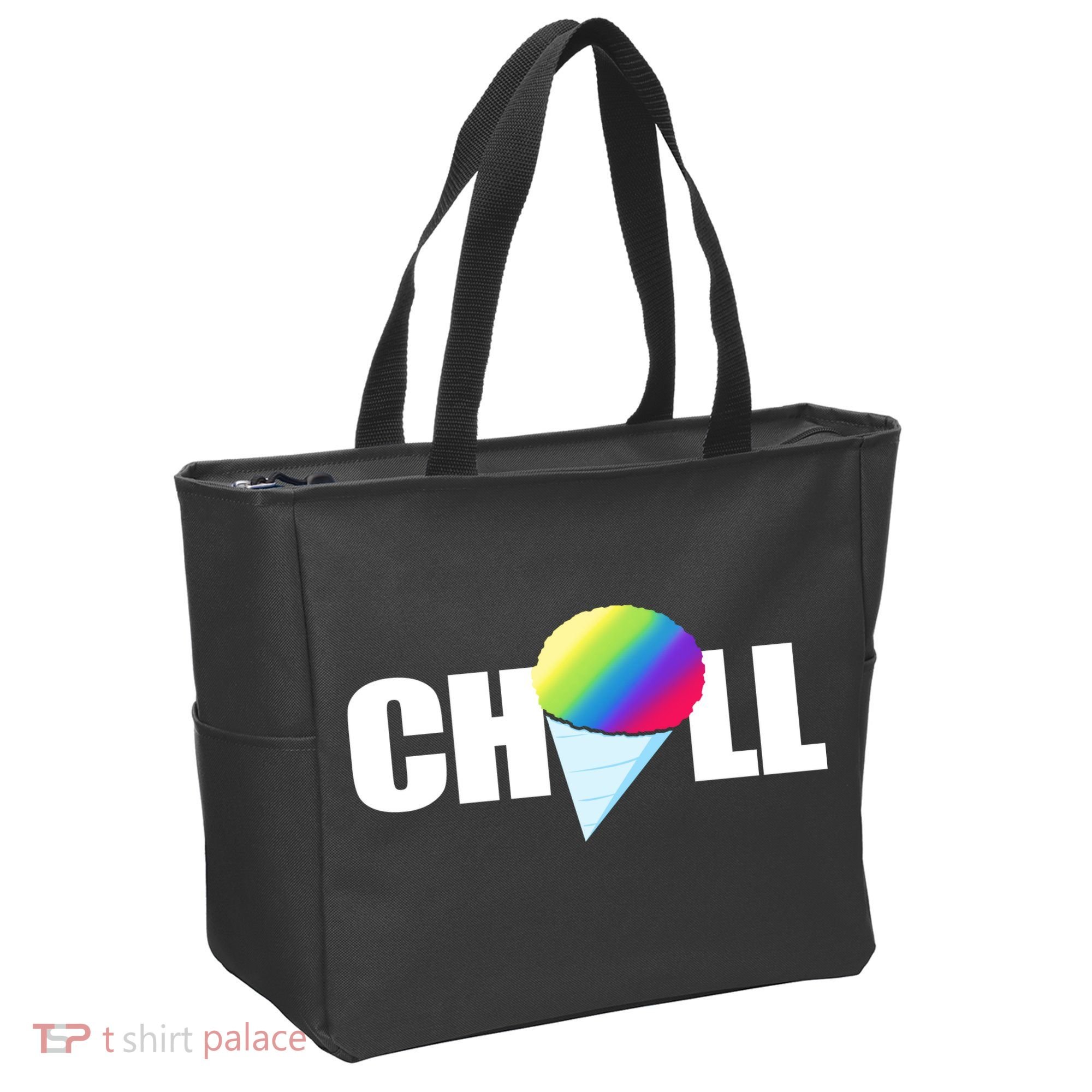 Chill Snowcone Retro Tote Bag